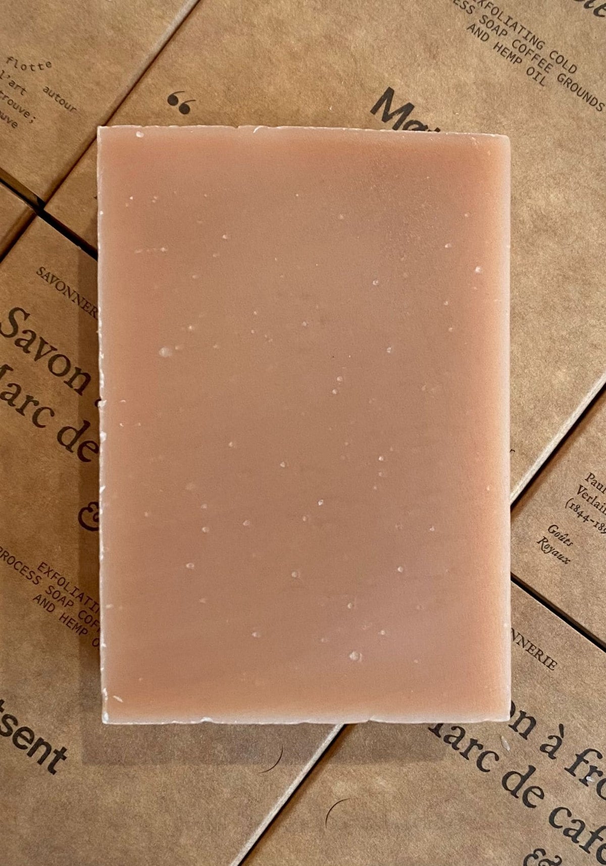 Savon solide argile rouge de chez Motsent