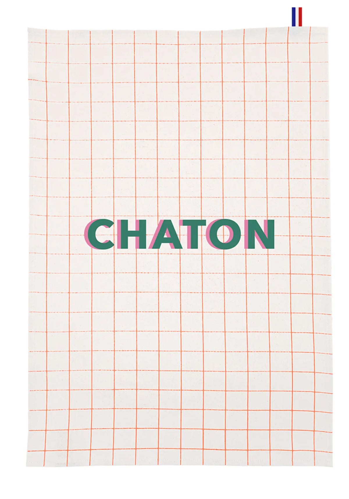 Le torchon les petits noms chaton de chez Pied de poule