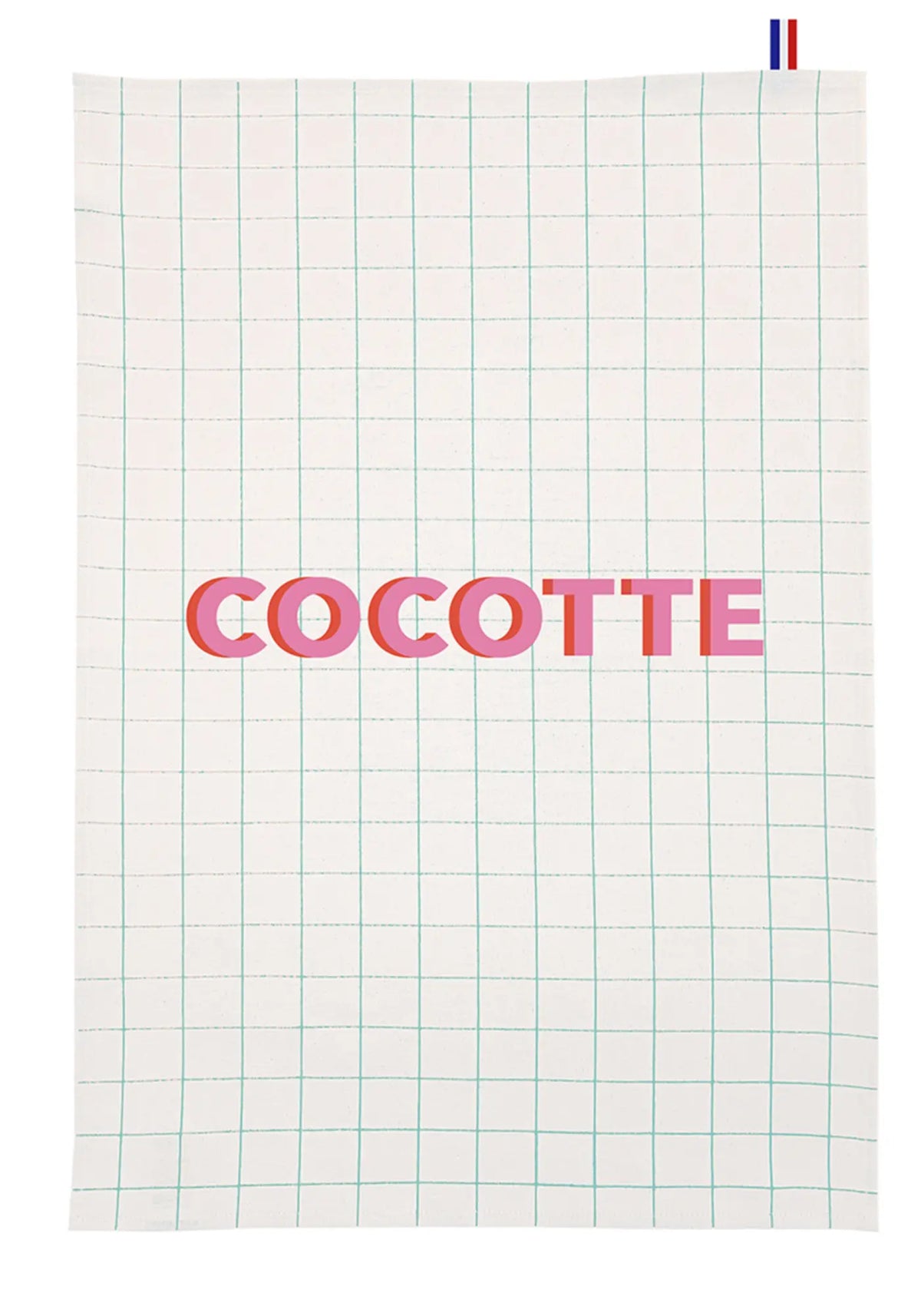 Le torchon les petits noms cocotte de chez Pied de Poule