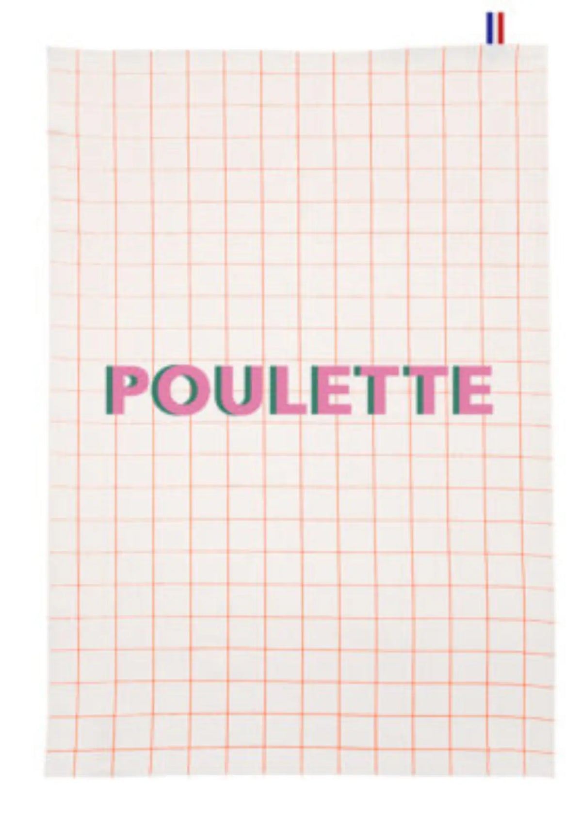 Le torchon les petits noms poulette de chez Pied de Poule