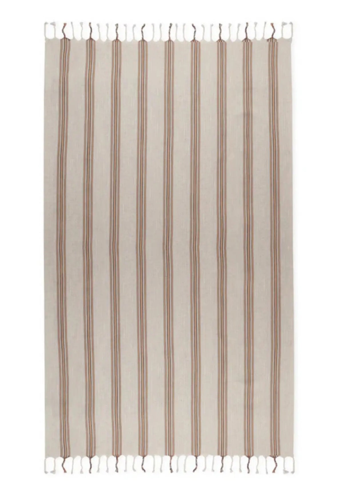 La serviette apricot de chez Mizar & alcor