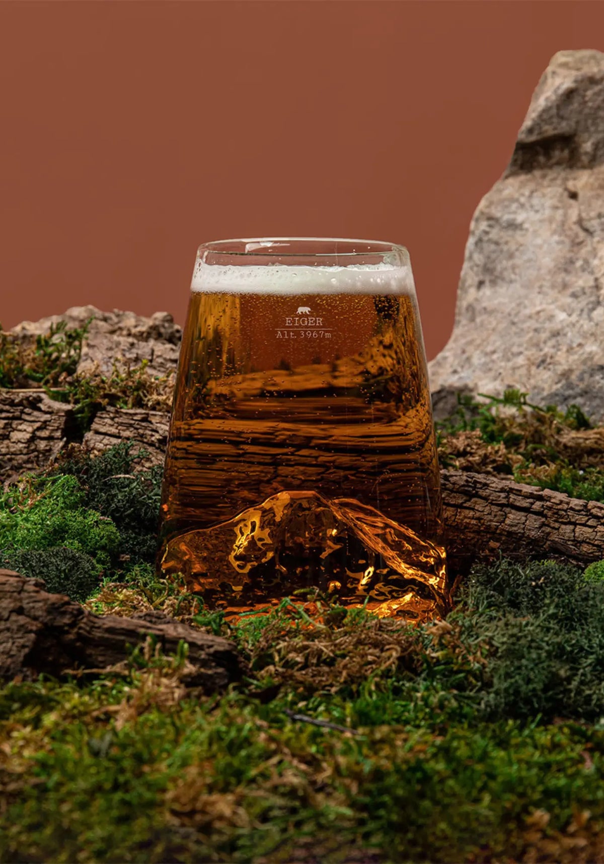 Le verre design topographic eiger de chez Alaskan Maker
