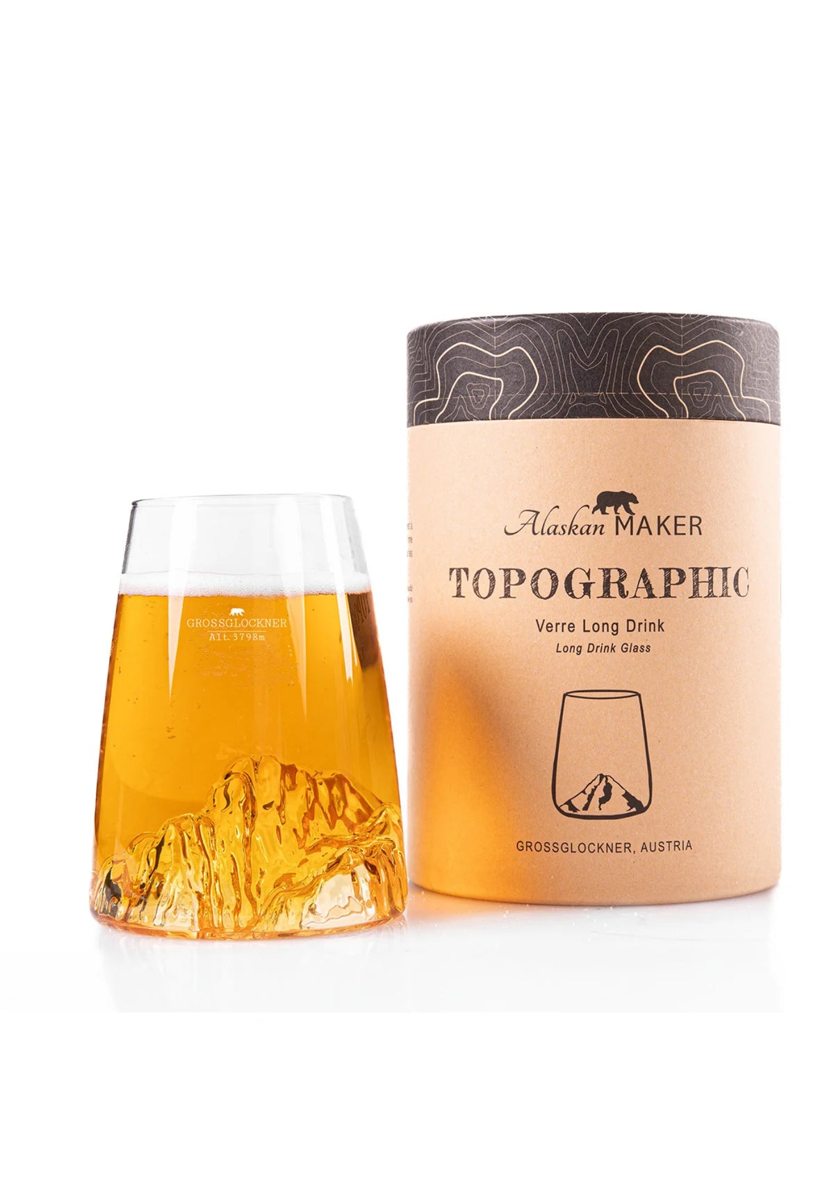 Verre design Topographic