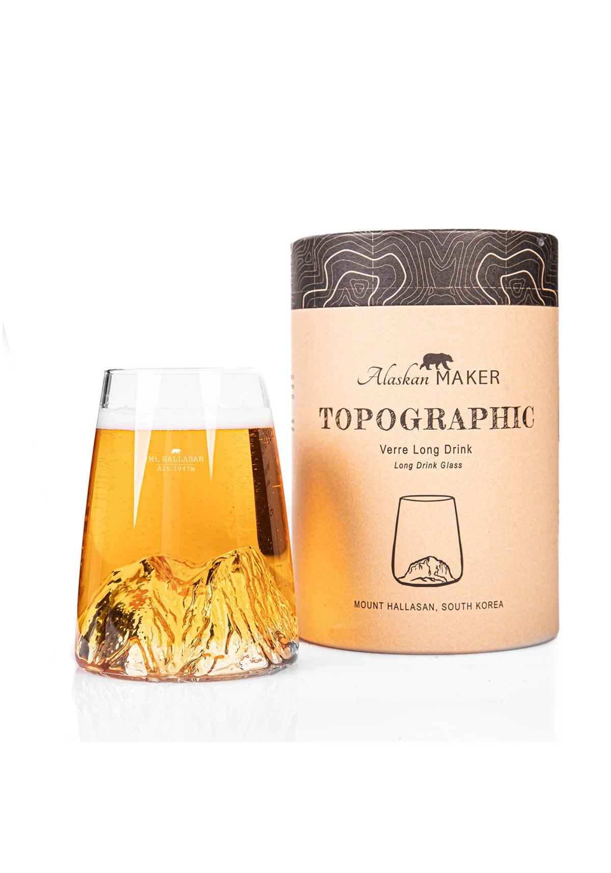 Verre design Topographic