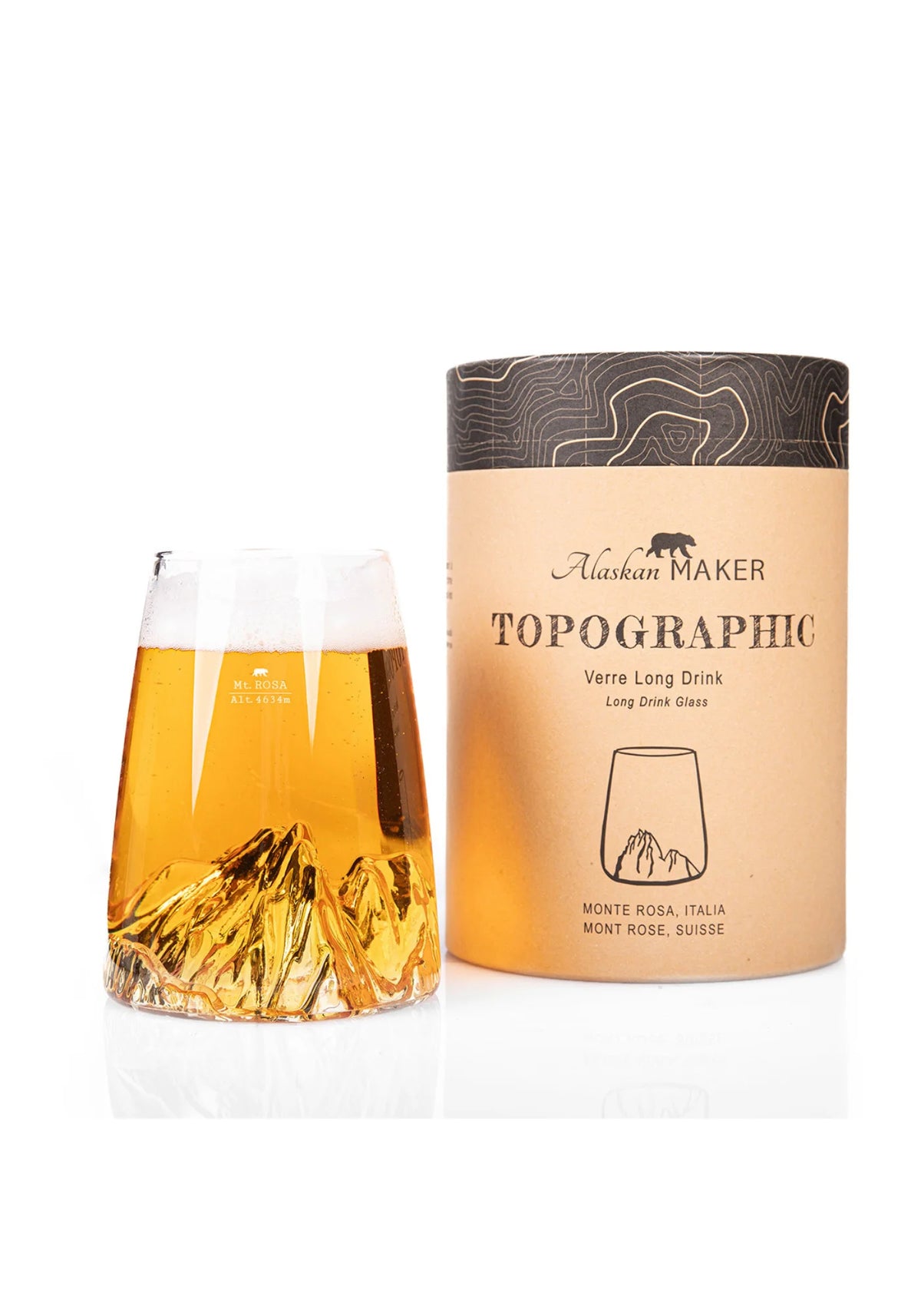 Verre design Topographic