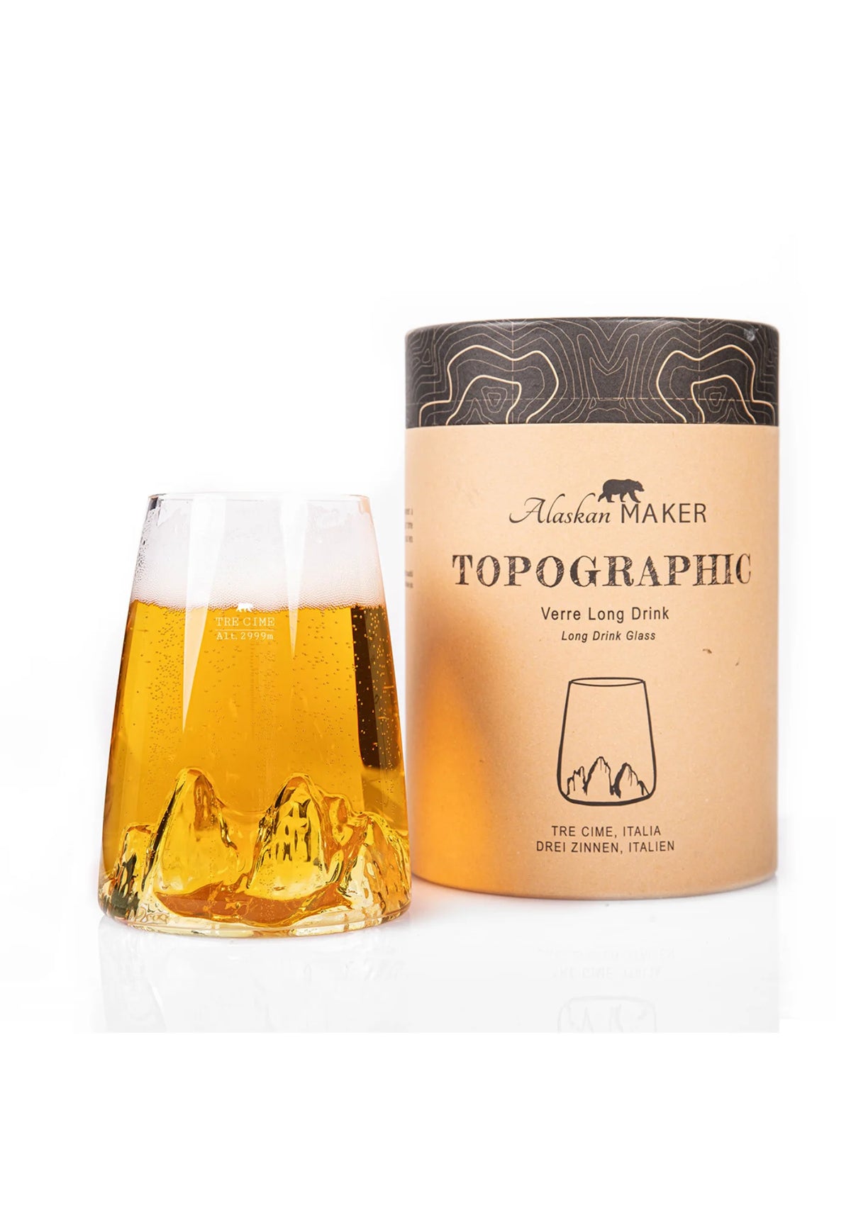 Verre design Topographic