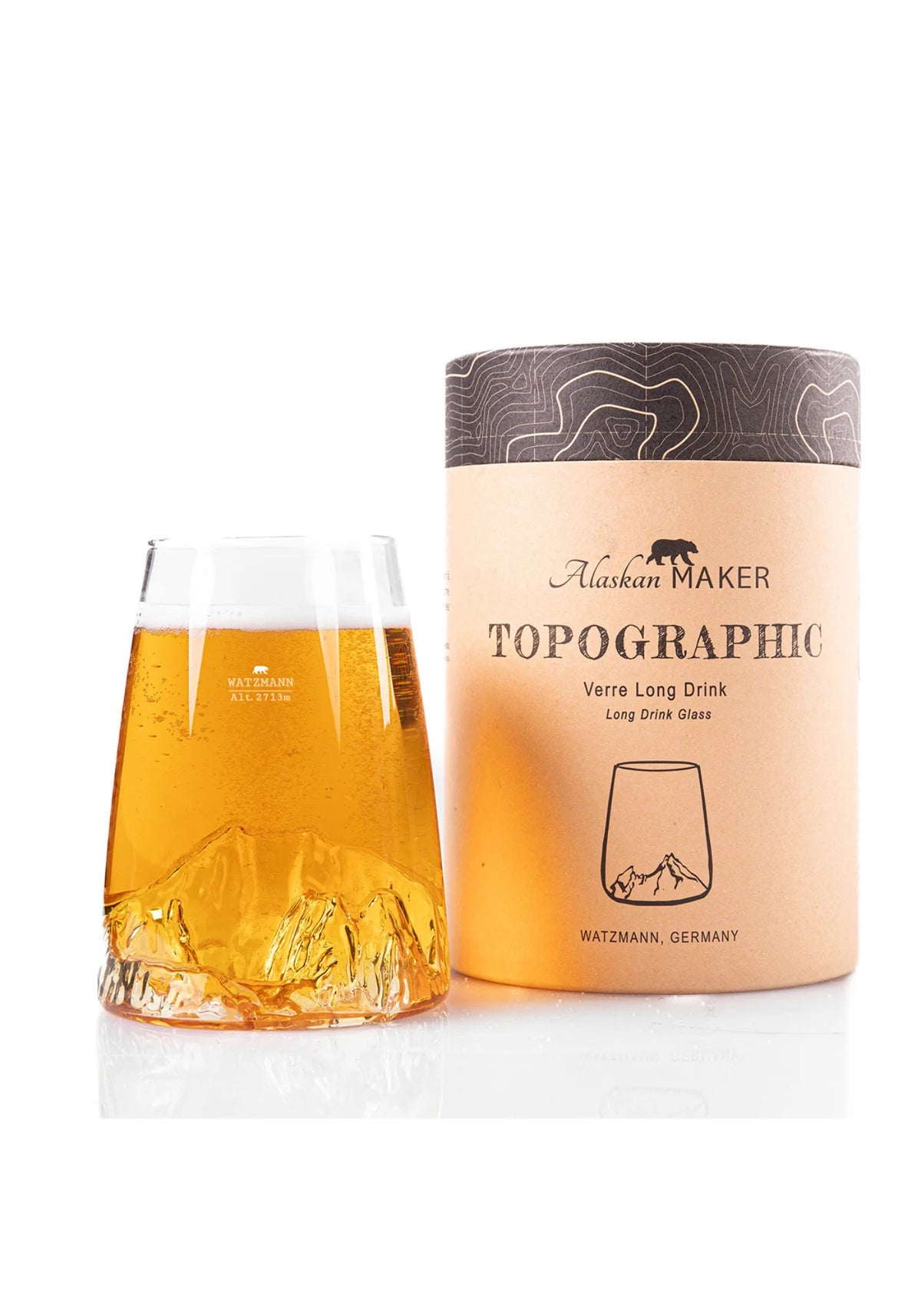 Verre design Topographic