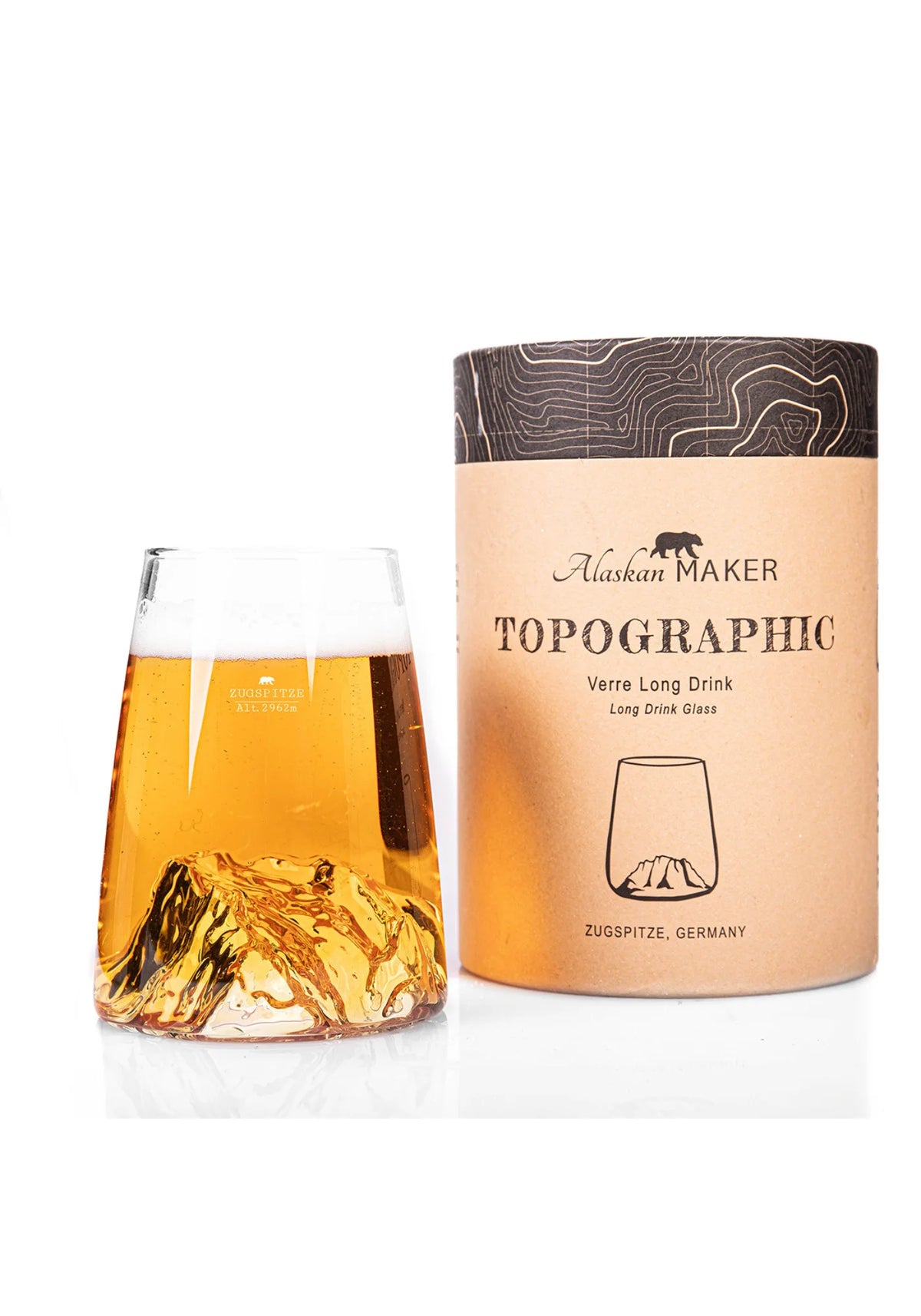 Verre design Topographic