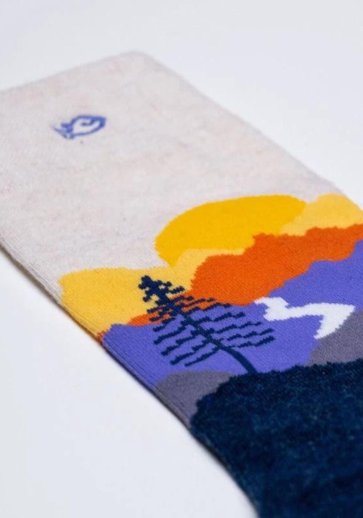 Zoom sur l'illustration des chaussettes Colorado pour homme de chez Billybelt