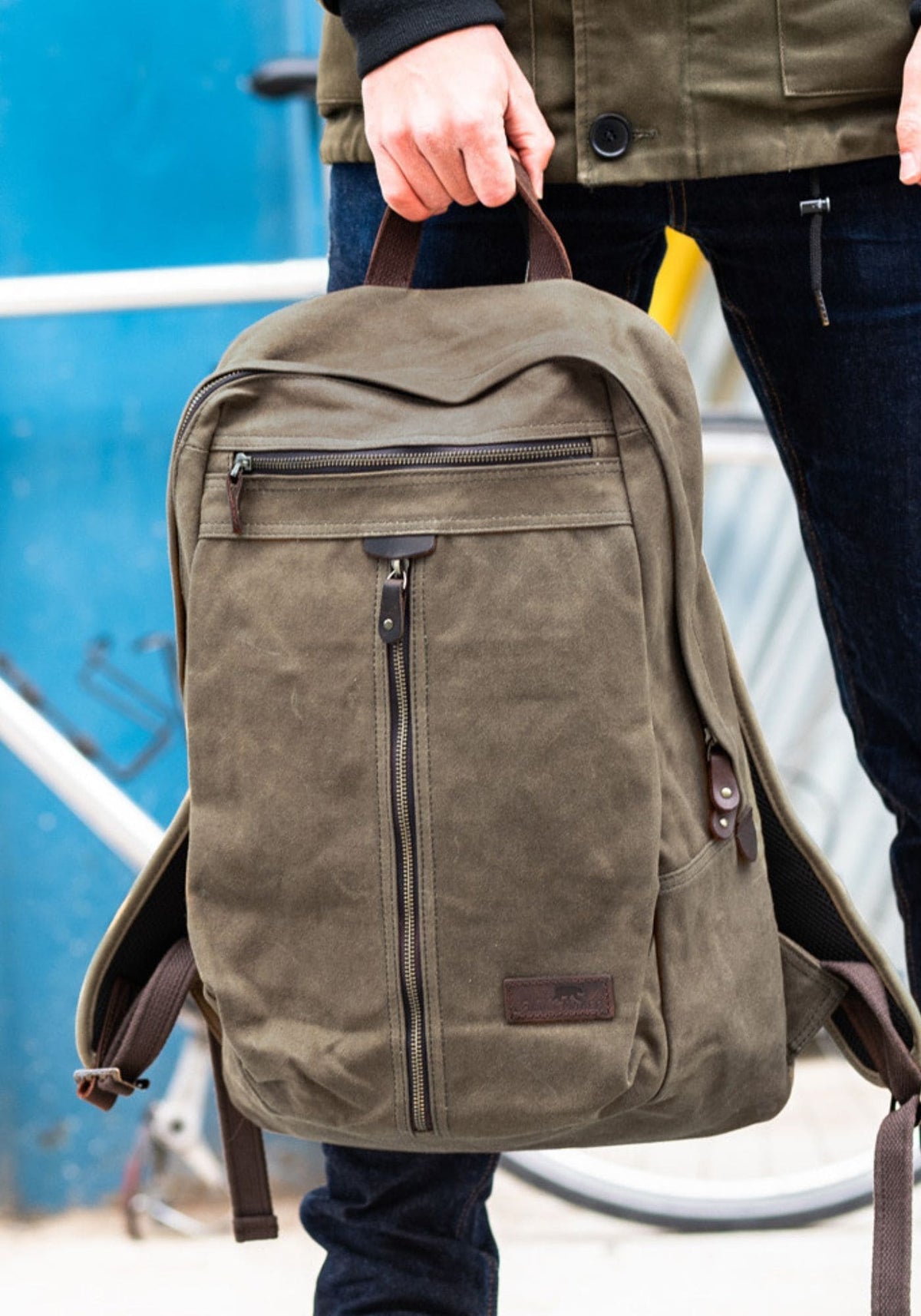 Sac à dos urbain en toile pour ordinateur Denali
