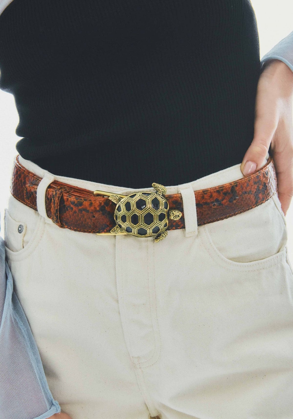     claris-virot-ceinture-python-moka