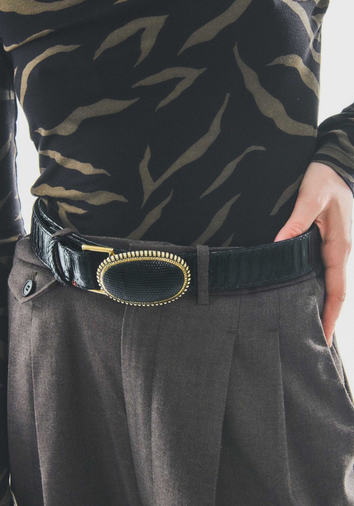 claris-virot-ceinture-python-noir