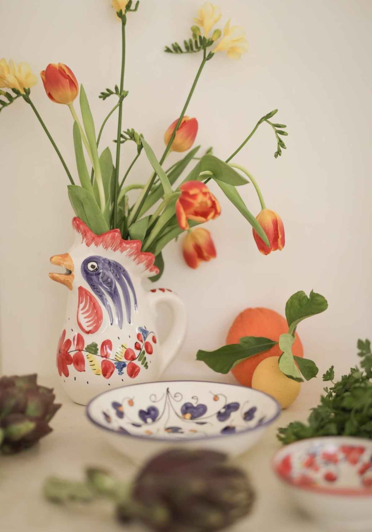 pichet-coq-bleu-vase-molleni